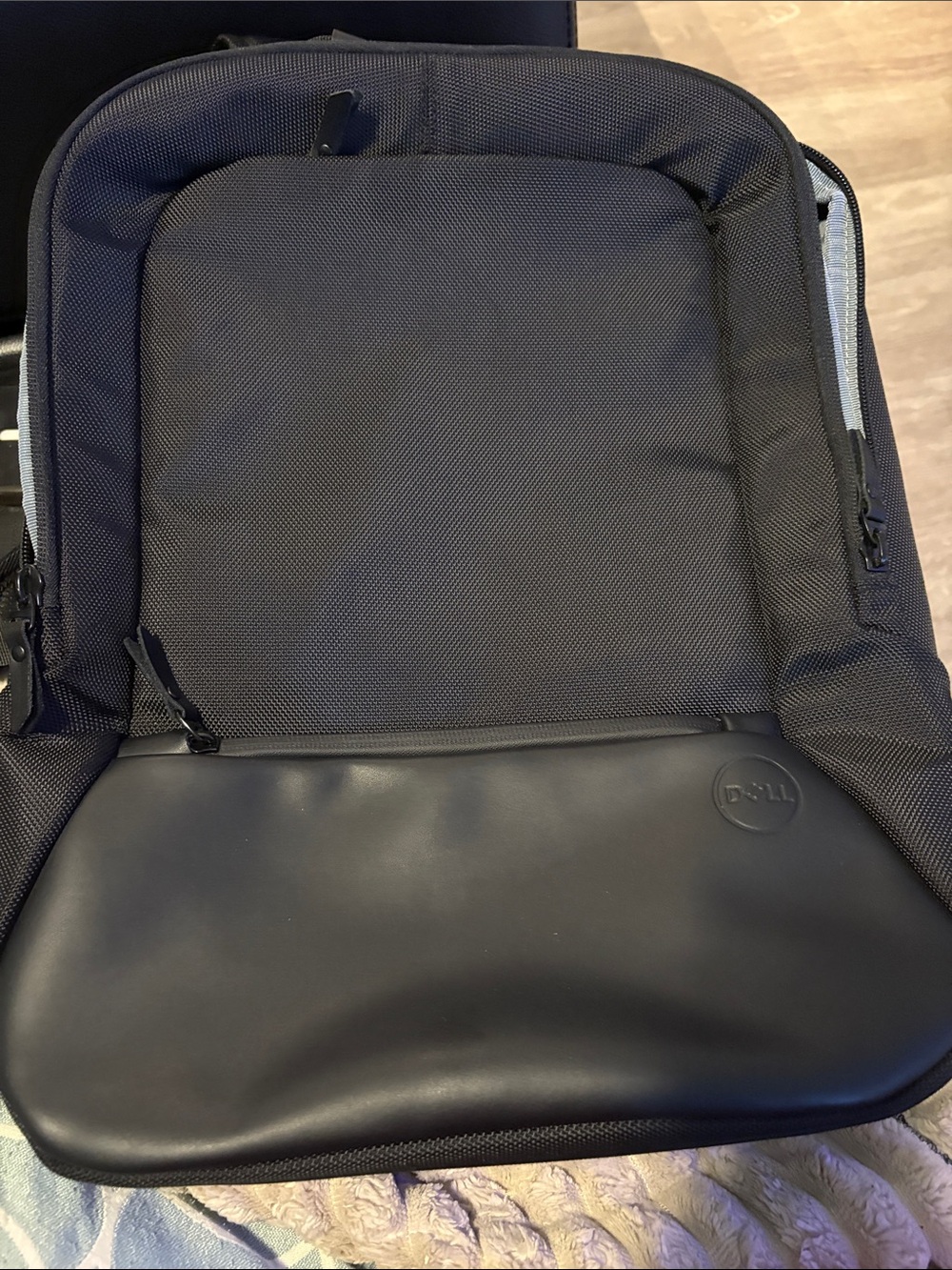 Dell Black and Gray Men's Laptop Backpack